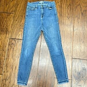 Good American high rise skinny jeans
